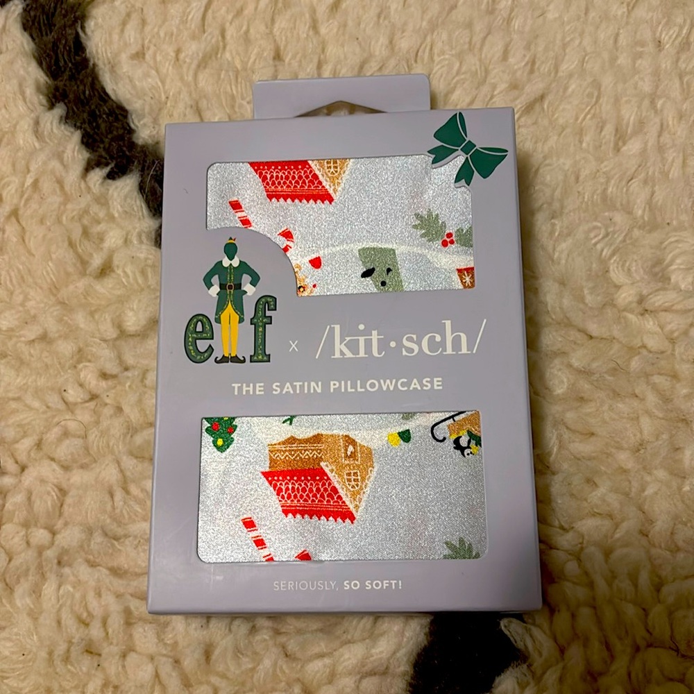 Elf Kitsch satin pillow case